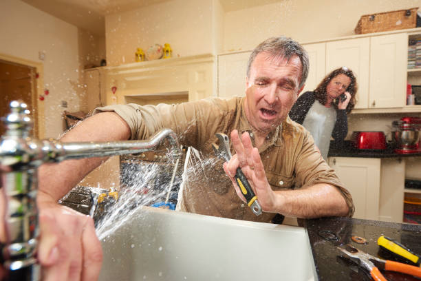 Water damage restoration process in University Park, TX